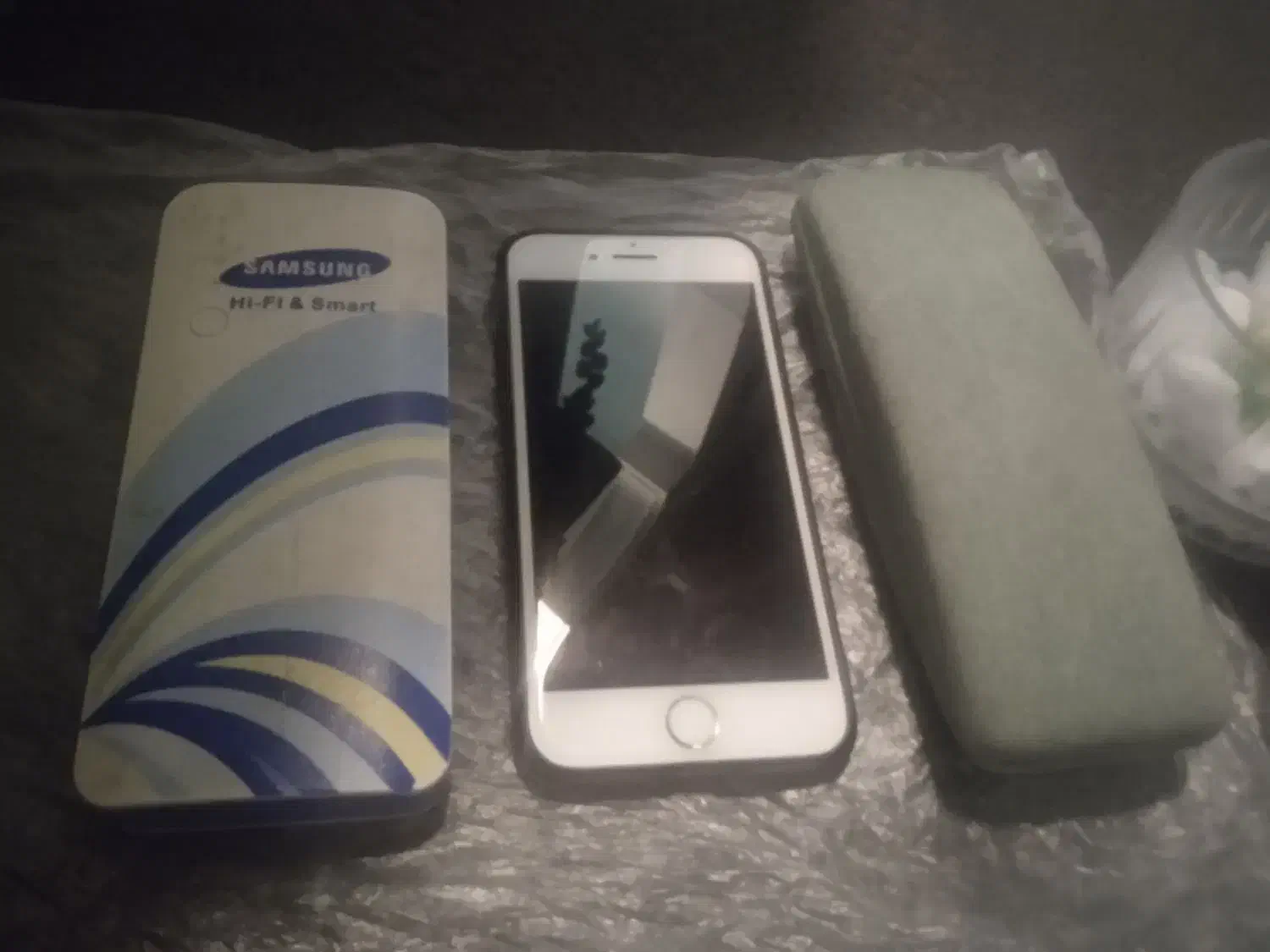 بادز بانک ۳۰هزار.   گوشی اپل ۶ .عینک روبین با جلد|لوازم جانبی موبایل و تبلت|ملارد, |دیوار