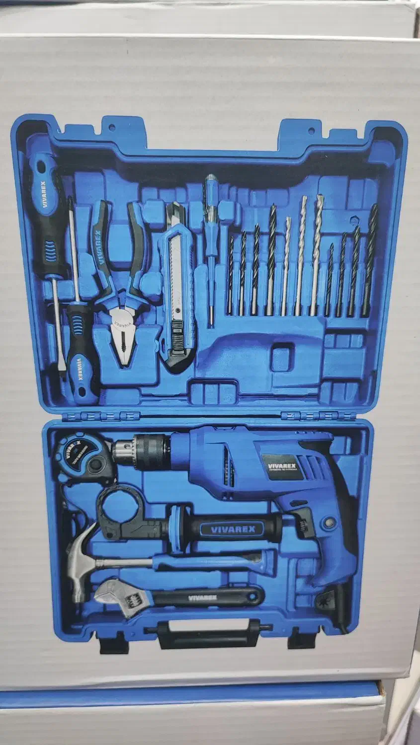 دریل چکشی همراه با ابزار کاربردی در ابزار سناتور|ابزارآلات|اصفهان, کشاورزی|دیوار