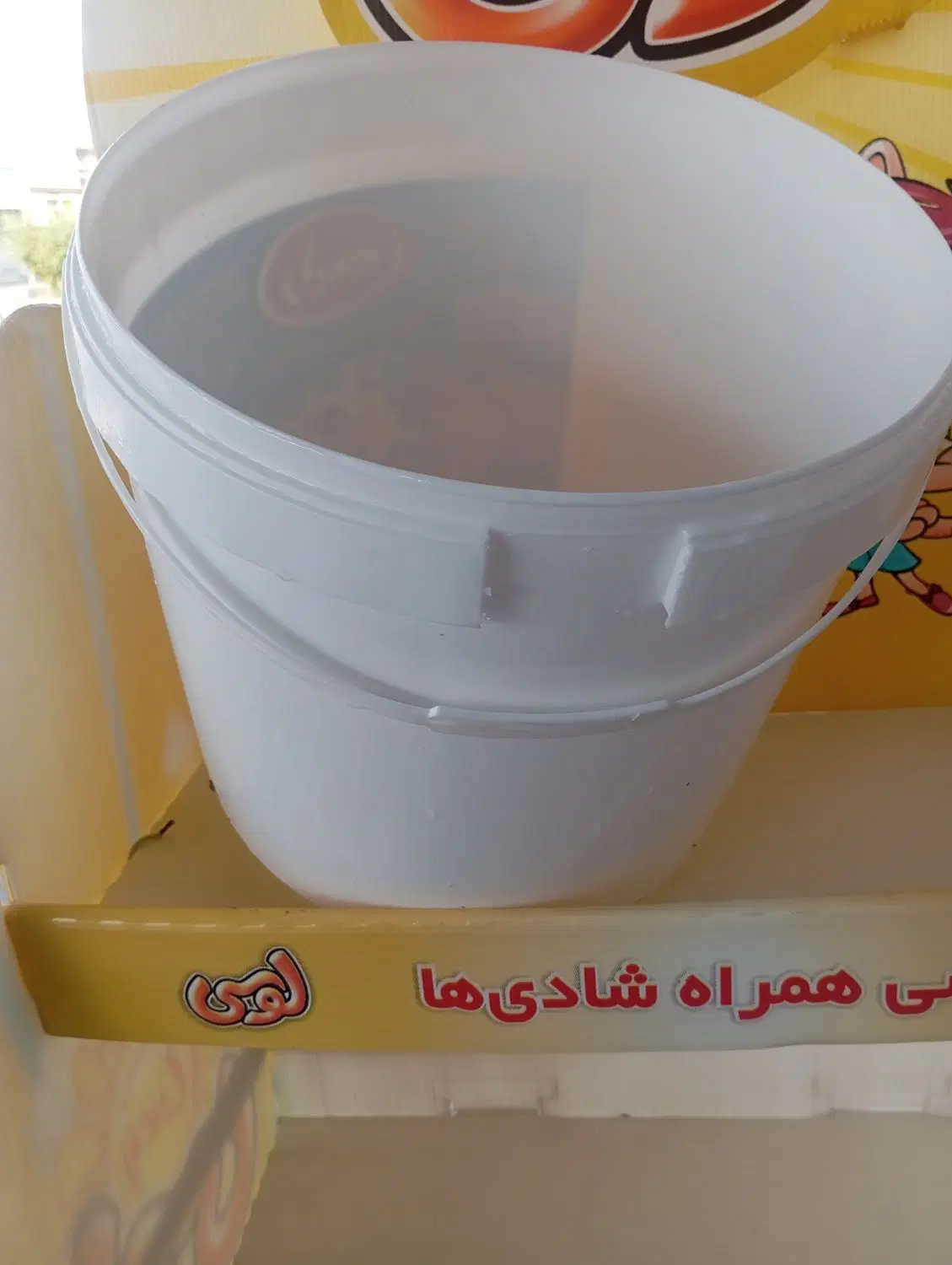 سطل|ظروف نگهدارنده، پلاستیکی، یکبارمصرف|بهبهان, |دیوار