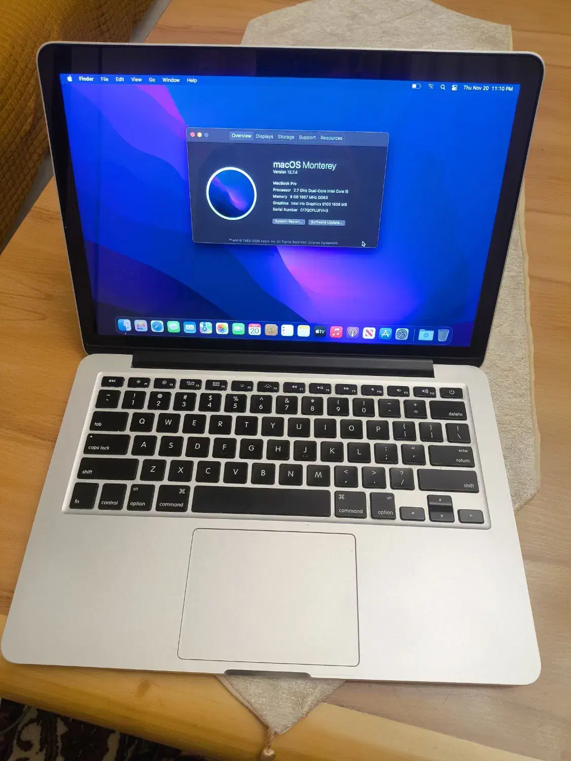 MacBook Pro 2015|رایانه همراه|تهران, قبا|دیوار
