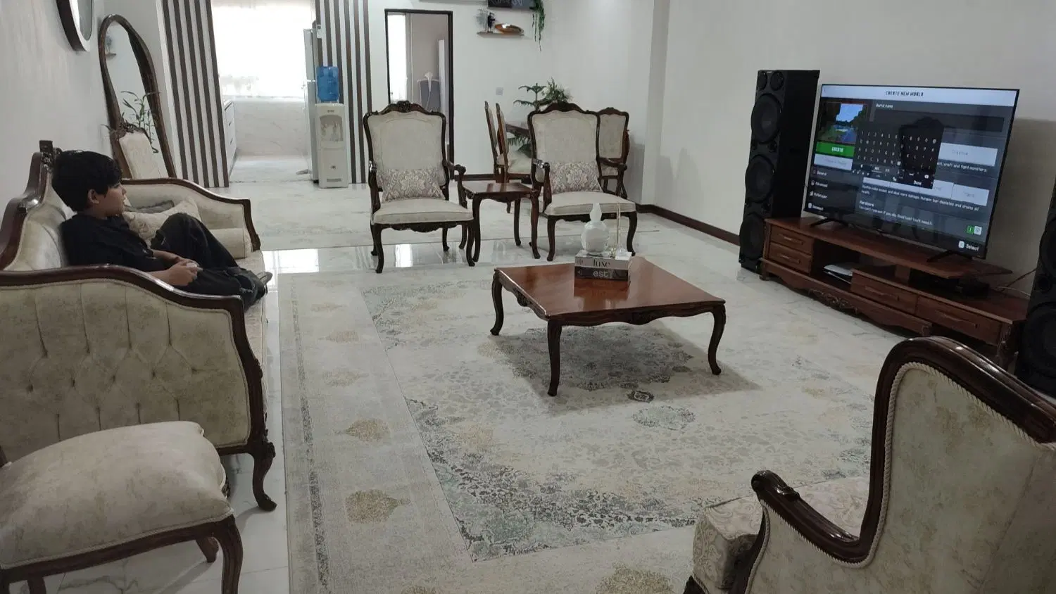 فرش|فرش|بهارستان, |دیوار