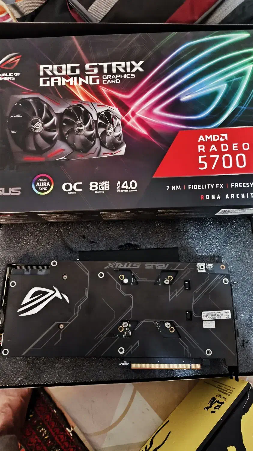 کارت گرافیک rx5700 8g|قطعات و لوازم جانبی رایانه|مشهد, شهرآرا|دیوار