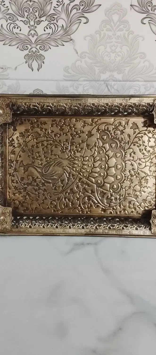 سینی چایی بسیار زیبا|ظروف سرو و پذیرایی|اسدآباد, |دیوار