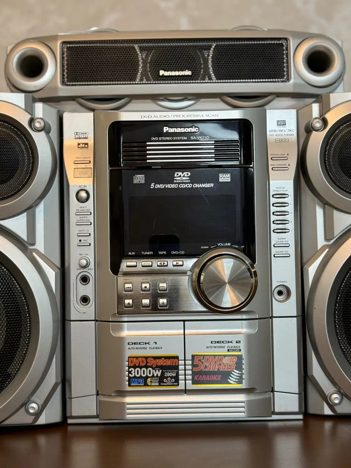 ضبط صوت پاناسونیک سنگاپور|سیستم صوتی خانگی|اصفهان, ملک‌شهر|دیوار