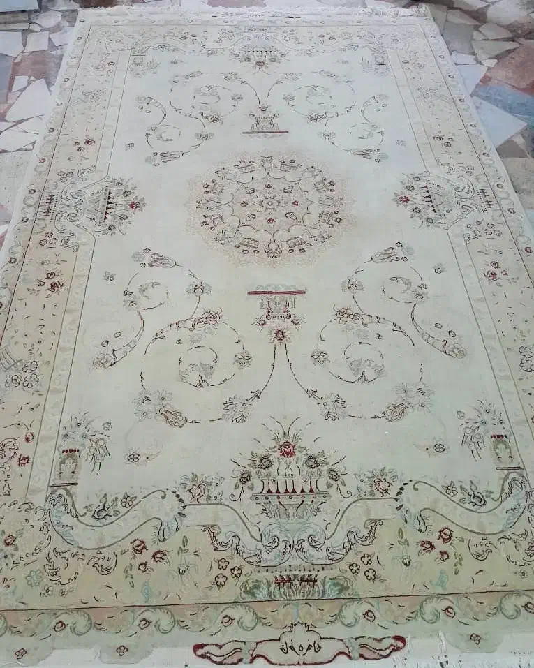 ۲ فرش ماشینی ۶ متری کاشان سالم و‌تمیز|فرش|تهران, اوقاف|دیوار