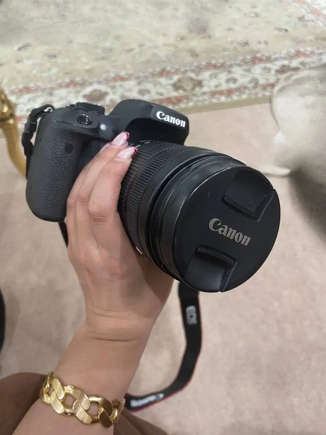 دوربین کنون 750D لنز۱۸-۱۳۵|دوربین عکاسی و فیلمبرداری|مشهد, حرم مطهر رضوی|دیوار