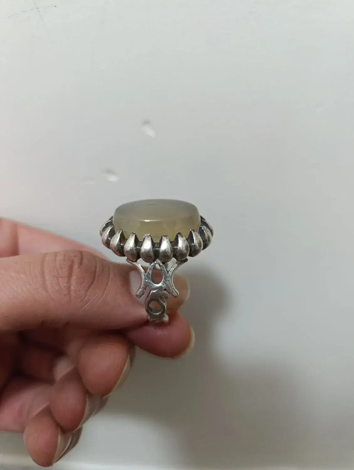 انگشتر نقره .دور نجف|جواهرات|ازنا, |دیوار