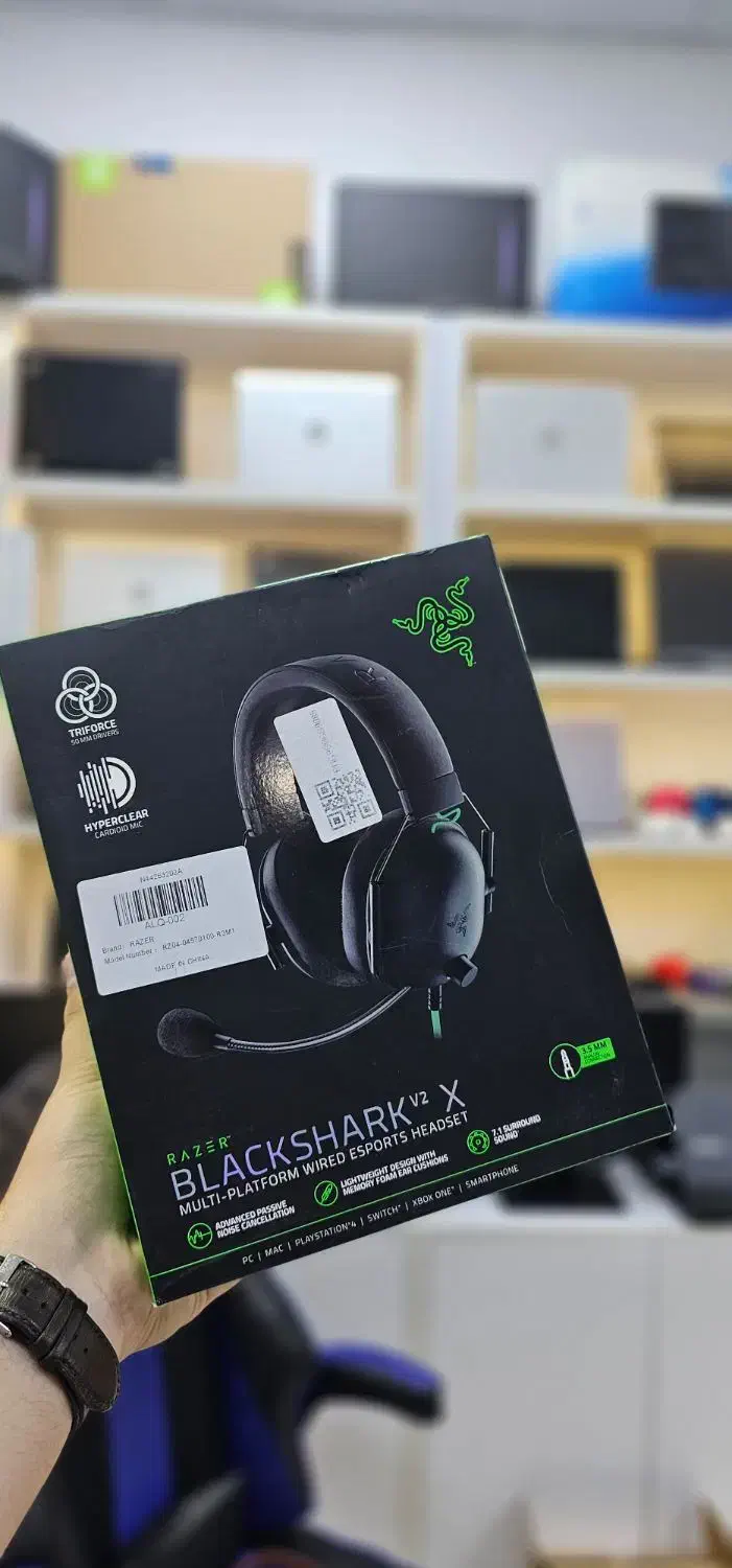 هدست Razer Black shark V2 X|قطعات و لوازم جانبی رایانه|زنجان, |دیوار