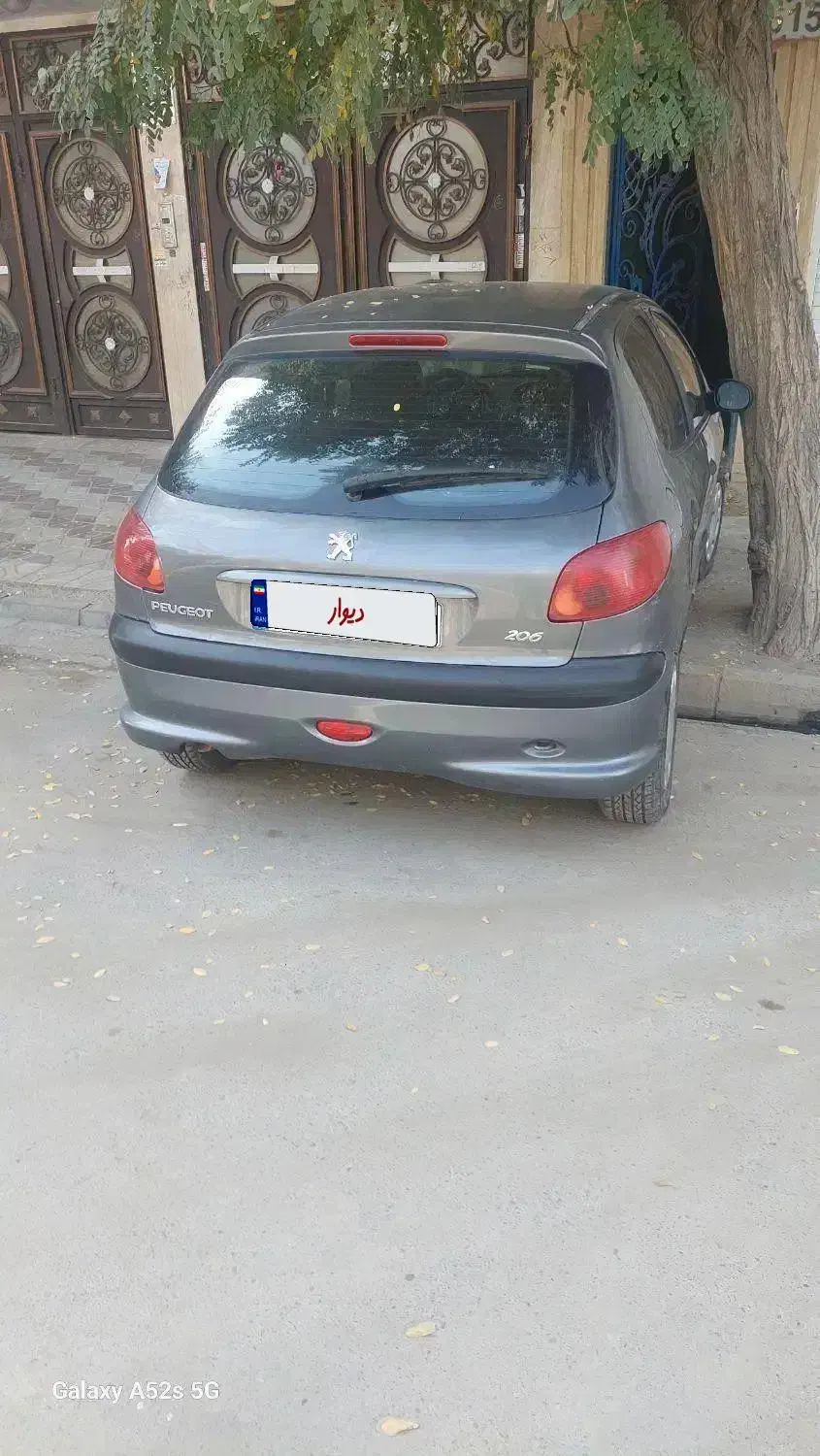 ۲۰۶ مدل۸۴ تیپ۲|خودرو سواری و وانت|مشهد, گاز|دیوار