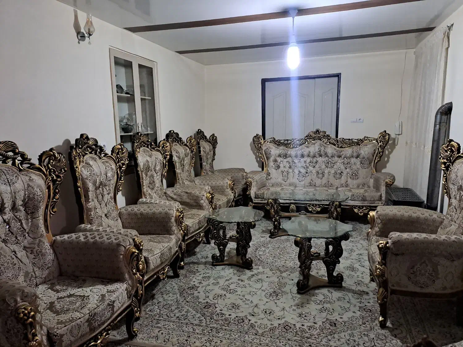 مبل ۹نفره|مبلمان خانگی و میز عسلی|شبستر, |دیوار