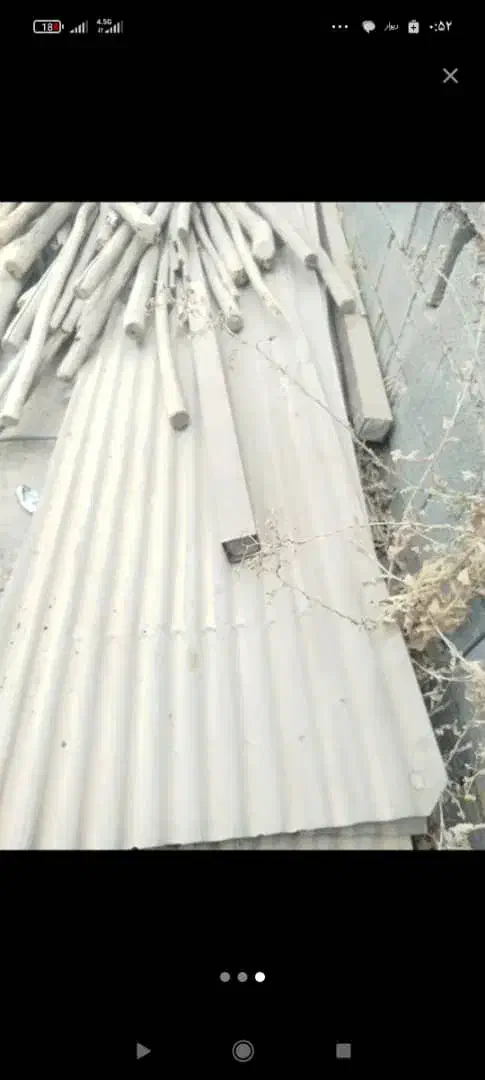 شاب قوطی فنس تیرآهن فلزات درب . مصرفی ضایعات|مصالح و تجهیزات ساختمان|دزفول, |دیوار