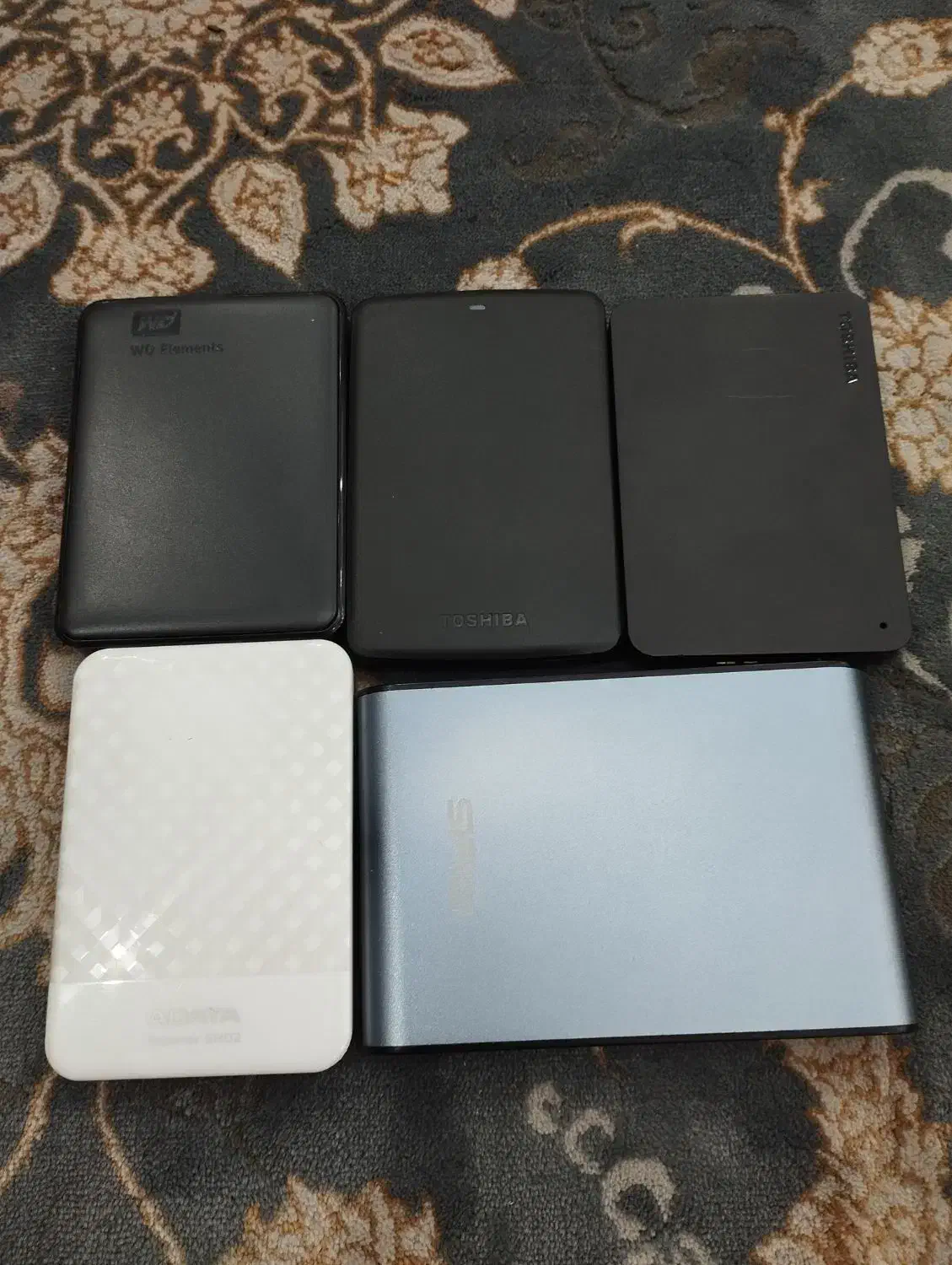 هارد اکسترنال یک ترا ۶۴۰ گیگ ۵۰۰گیگ سلامت ۱۰۰|قطعات و لوازم جانبی رایانه|تهران, یافت‌آباد|دیوار