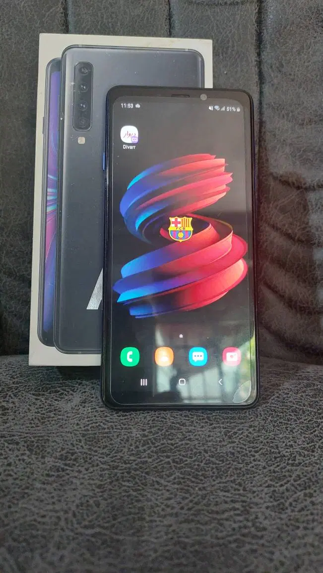 samsung A9-2018&blackberry|موبایل|شیراز, وصال|دیوار