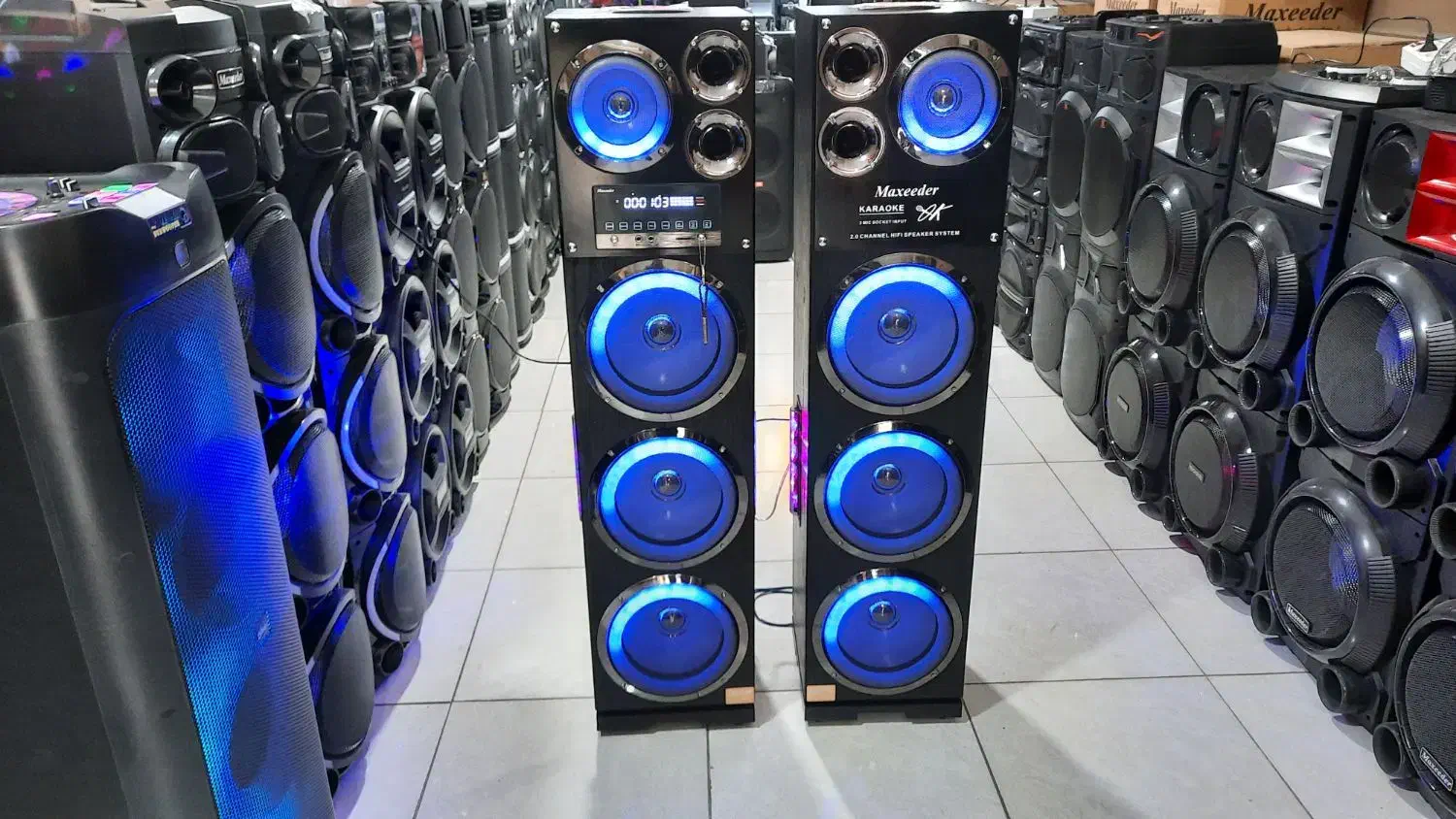 اسپیکر چراغدار مکسیدر TN112|سیستم صوتی خانگی|کرج, بنیاد|دیوار