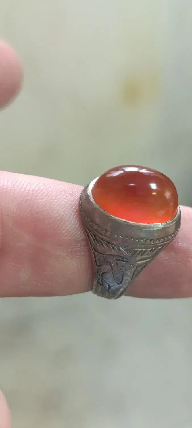 انگشتر قلم مرحوم استاد جنگی|کلکسیون اشیاء عتیقه|بندر ماهشهر, |دیوار