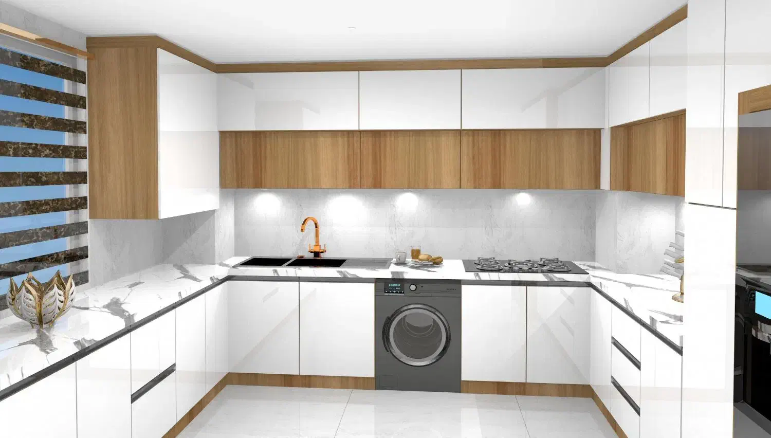 فروش کمد کابینت|کتابخانه، شلف، قفسه‌های دیواری|سنندج, |دیوار