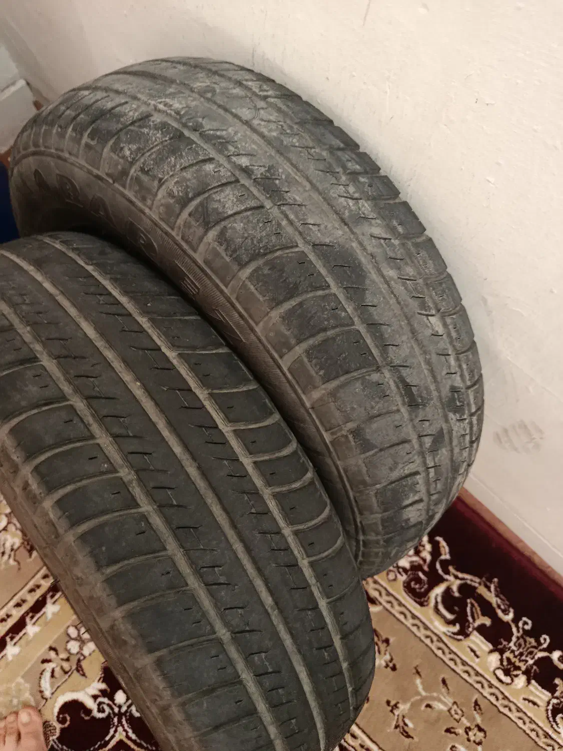 یه جفت لاستیک ۶۰درصد ۱۷۵/۱۷۰مناسب تیبا سالم‌|قطعات یدکی و لوازم جانبی|شاهین‌شهر, کوی مهدیه|دیوار