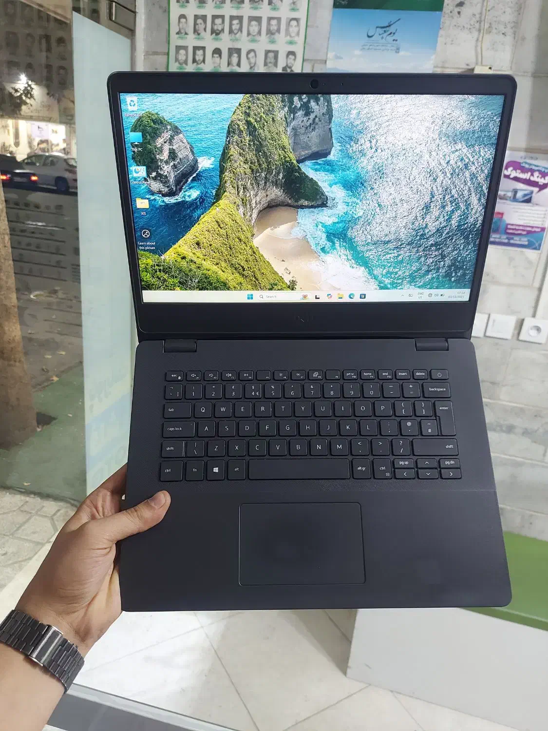 لپتاپ دل نسل۱۱ Dell Vosto i5 Ram16 SSD256 irisXe|رایانه همراه|کرج, گلشهر|دیوار