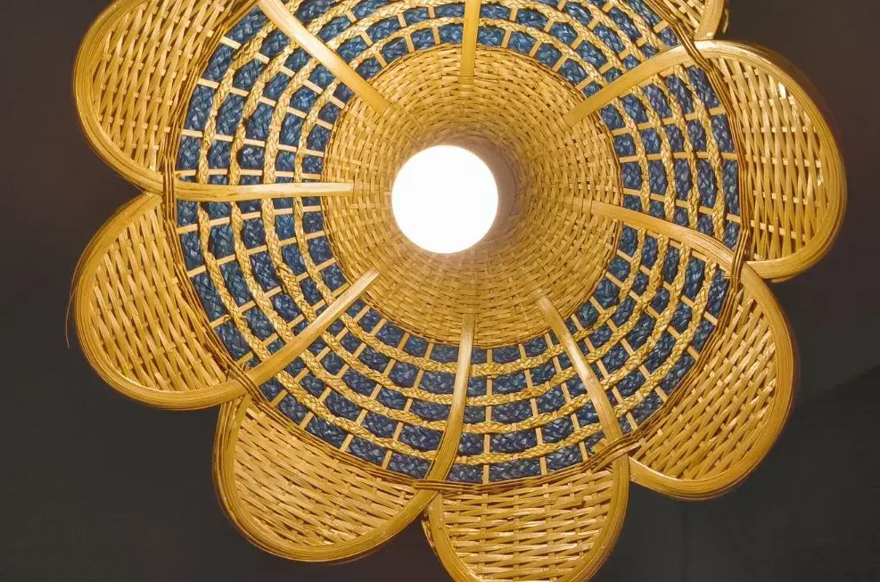 لوستر تک شاخه حصیری|لوستر و چراغ آویز|تهران, خواجه نصیر طوسی|دیوار