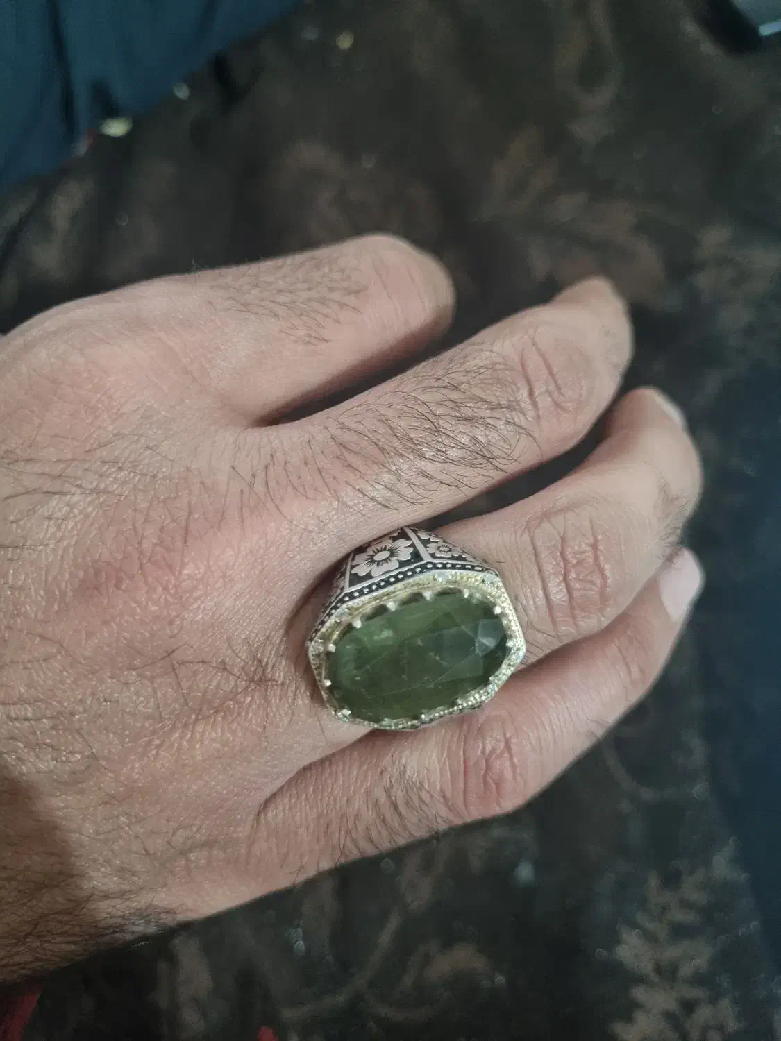 انگشتر یاقوت سبز|جواهرات|زابل, |دیوار