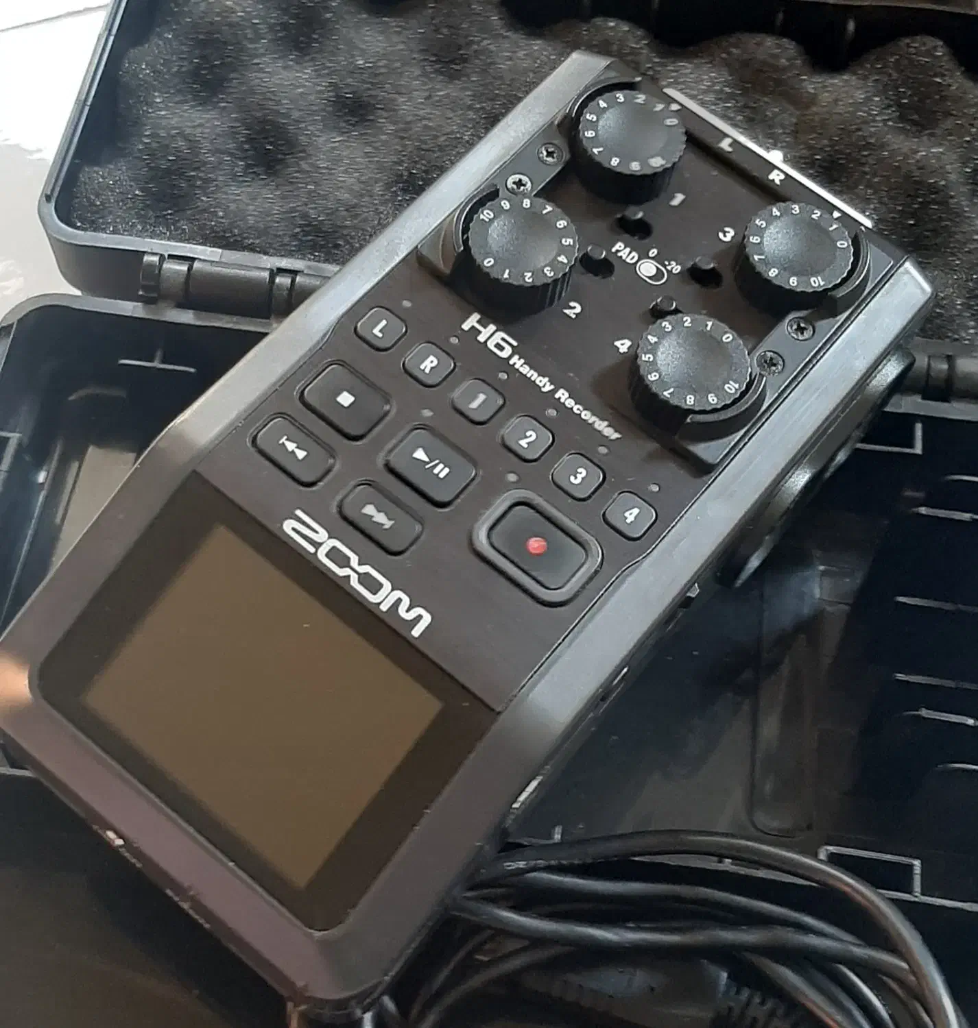 رکوردر زوم ZOOM H6 سیلور اصلی همراه با رم16|پخش‌کننده همراه|تهران, درختی|دیوار