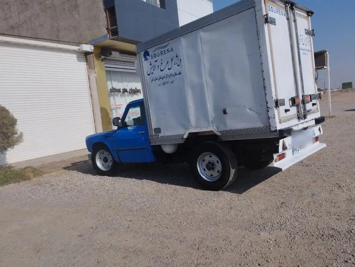 نیسان یخچالدار مدل 89مرتب|خودرو سواری و وانت|هشتگرد, فاز ۱ مهستان|دیوار