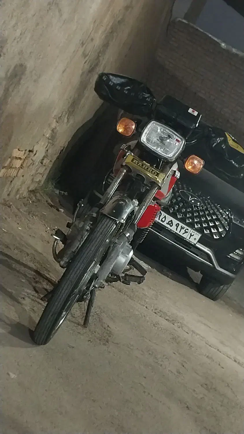 هندا ۱۲۵ مزایده|موتورسیکلت|خاوران, |دیوار