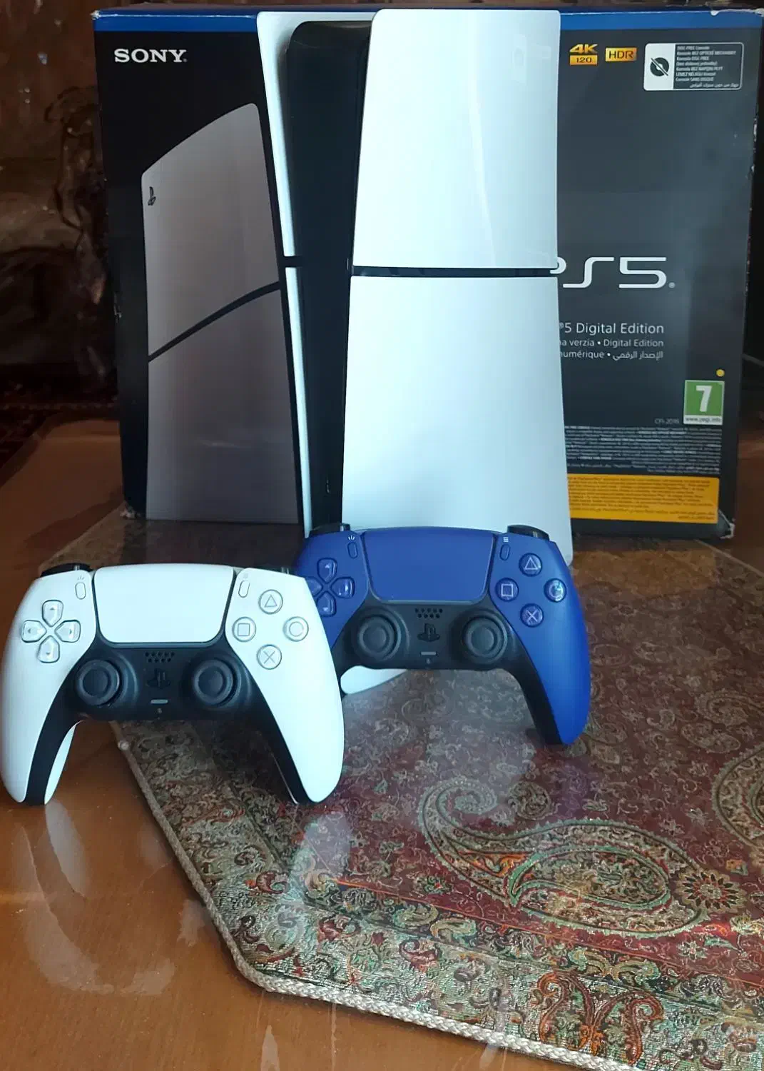 پلستیشن فایواسلیم یکترادودسته فول گیم اک اکps5|کنسول، بازی ویدئویی و آنلاین|اصفهان, عسگریه|دیوار