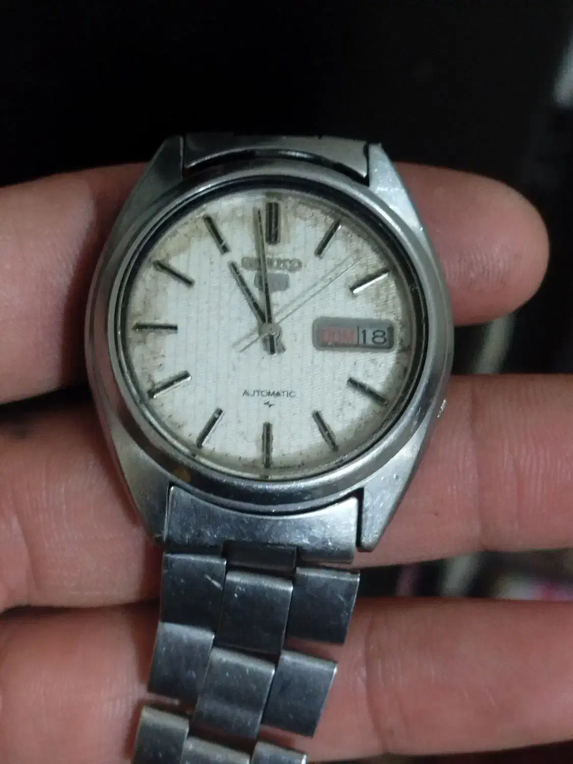 ساعت سیکو 5بی عیب قدیمی|ساعت|زرندیه, |دیوار