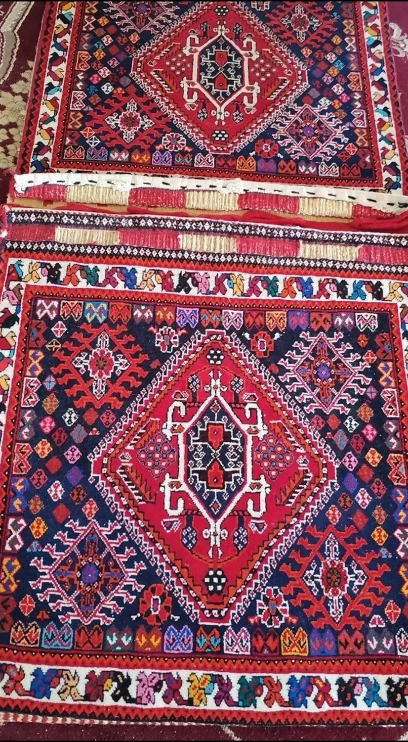 انواع دستبافت ها قالی چنته|فرش|فیروزآباد (فارس), |دیوار