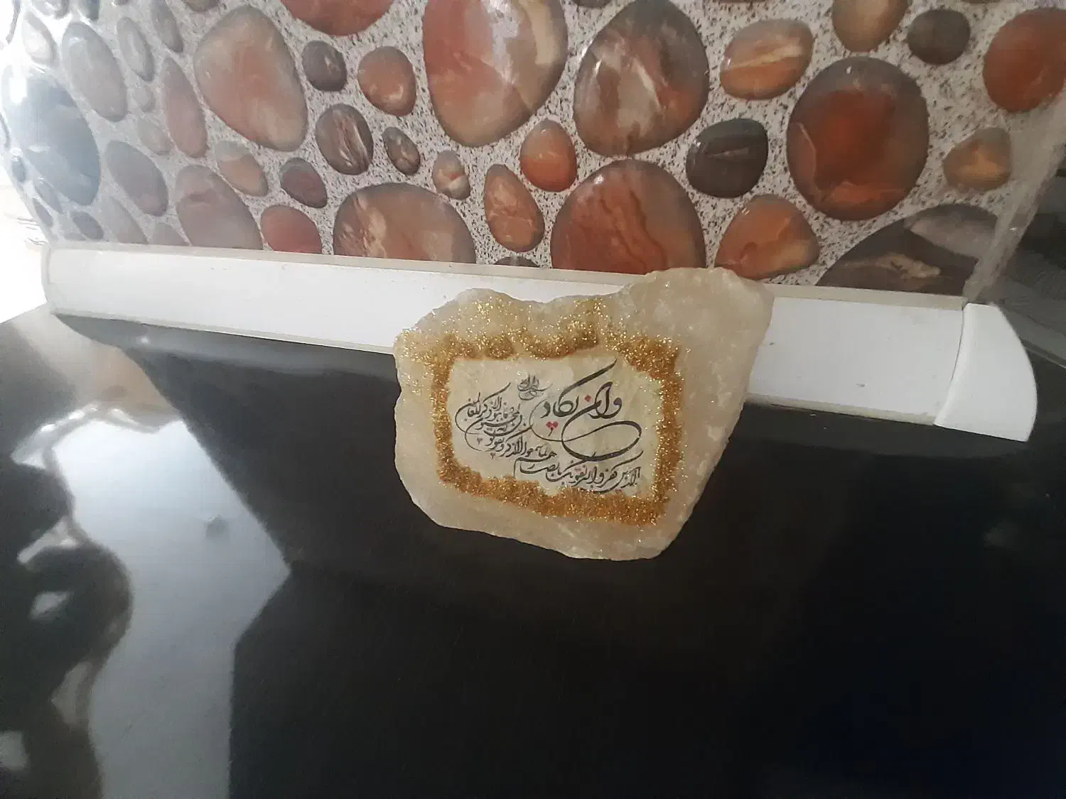 سنگ نمک|صنایع دستی و سایر لوازم تزئینی|شاهین‌شهر, خانه کارگر|دیوار