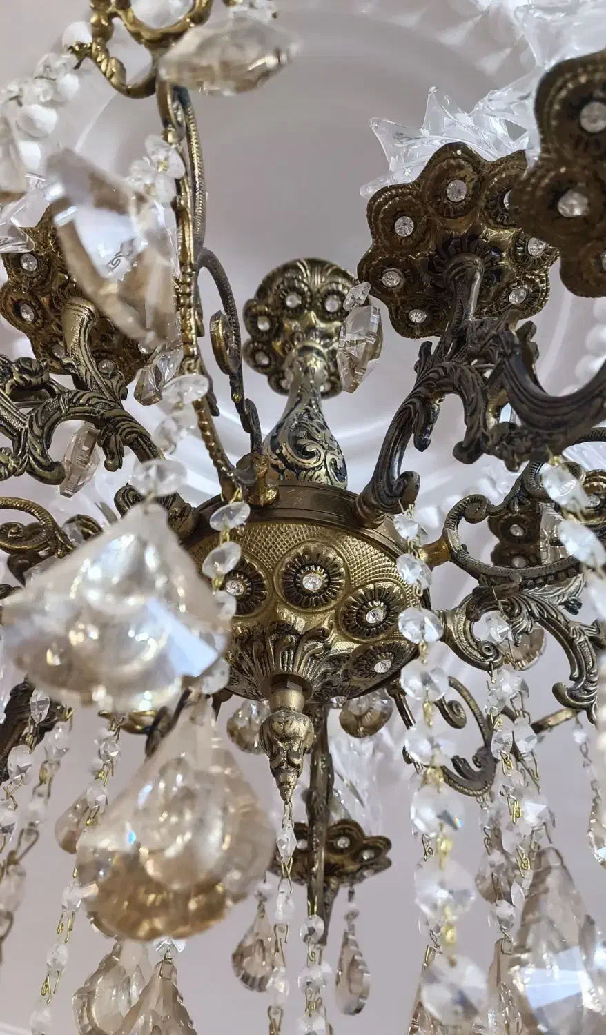 لوستر برنز|لوستر و چراغ آویز|اراک, |دیوار