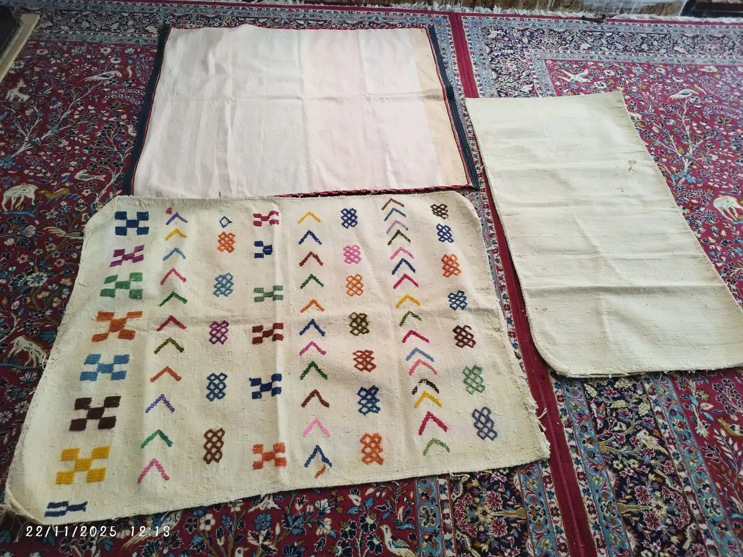 گلیم دست بافت|گلیم، جاجیم، گبه|یزد, |دیوار