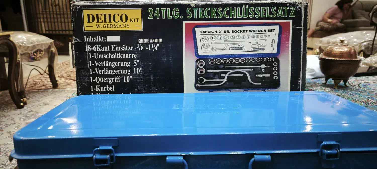 جعبه بکس دهکو آلمان غربی|ابزارآلات|مشهد, بلال|دیوار