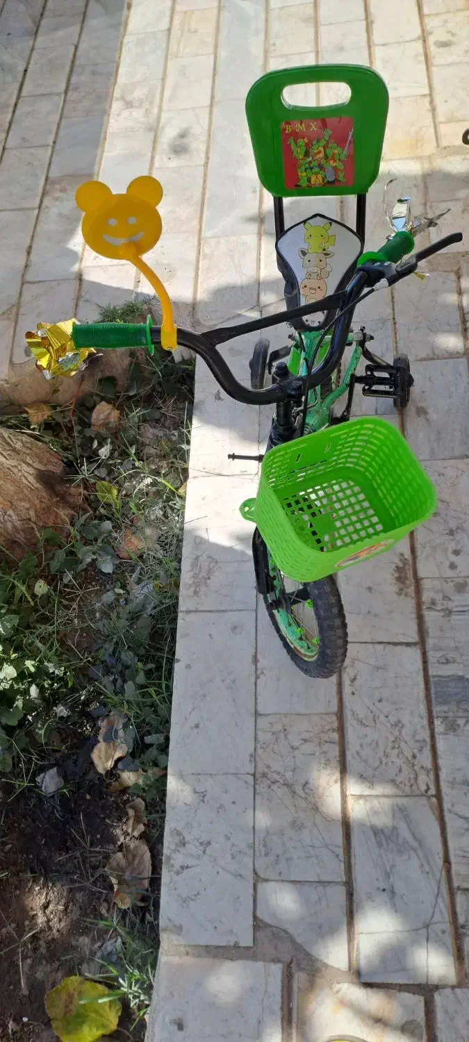 دوعدوچرخه سایز۱۲ قرمز و سبز|دوچرخه، اسکیت، اسکوتر|کاشمر, |دیوار