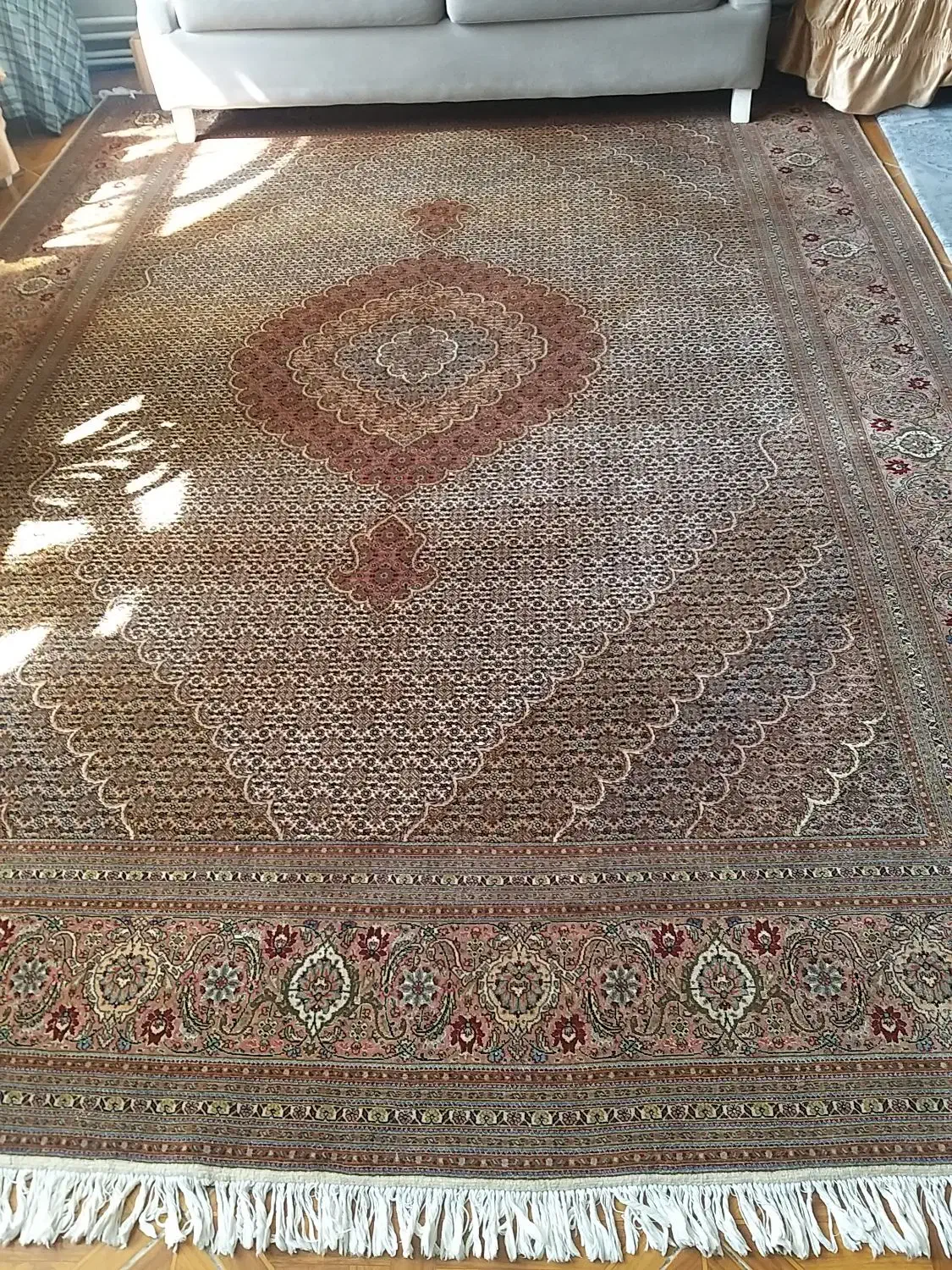 فرش ماهی|فرش|تبریز, |دیوار