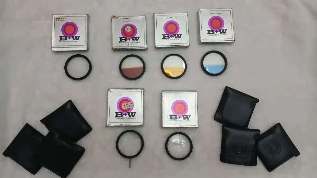 فیلترهای کلکسیونی B+W سایز 55mm|دوربین عکاسی و فیلم‌برداری|تهران, المهدی|دیوار