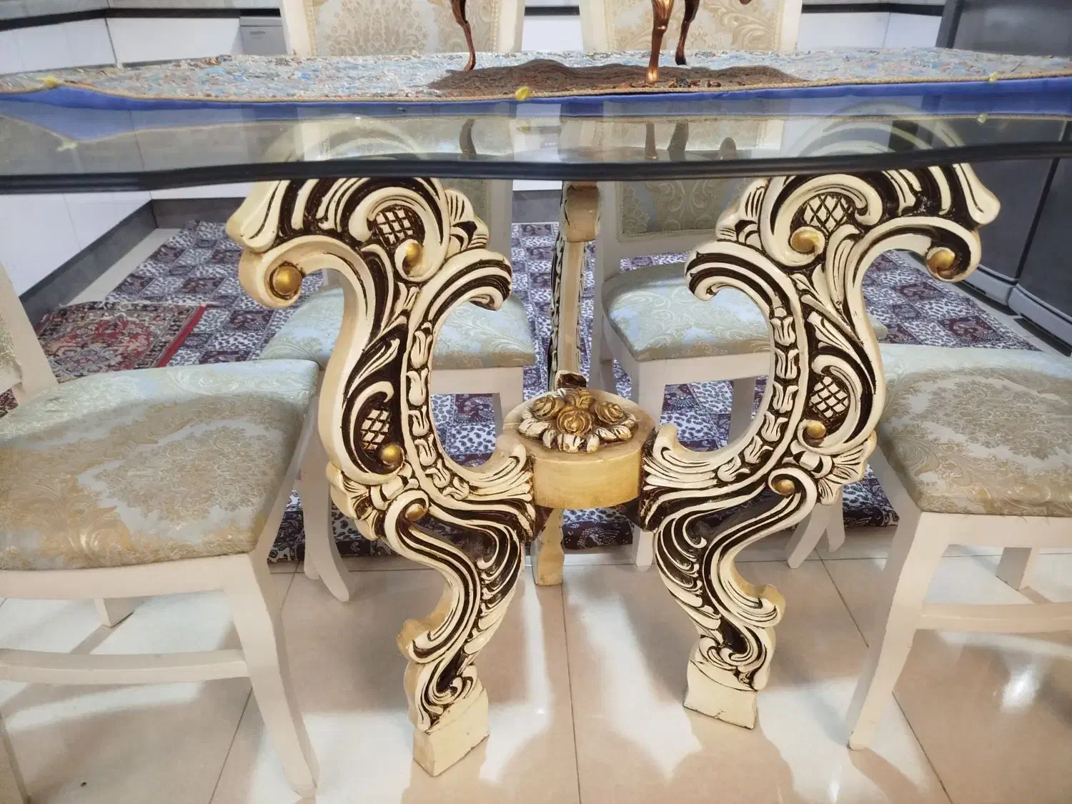 میز و صندلی 4نفره|میز و صندلی غذاخوری|تبریز, |دیوار