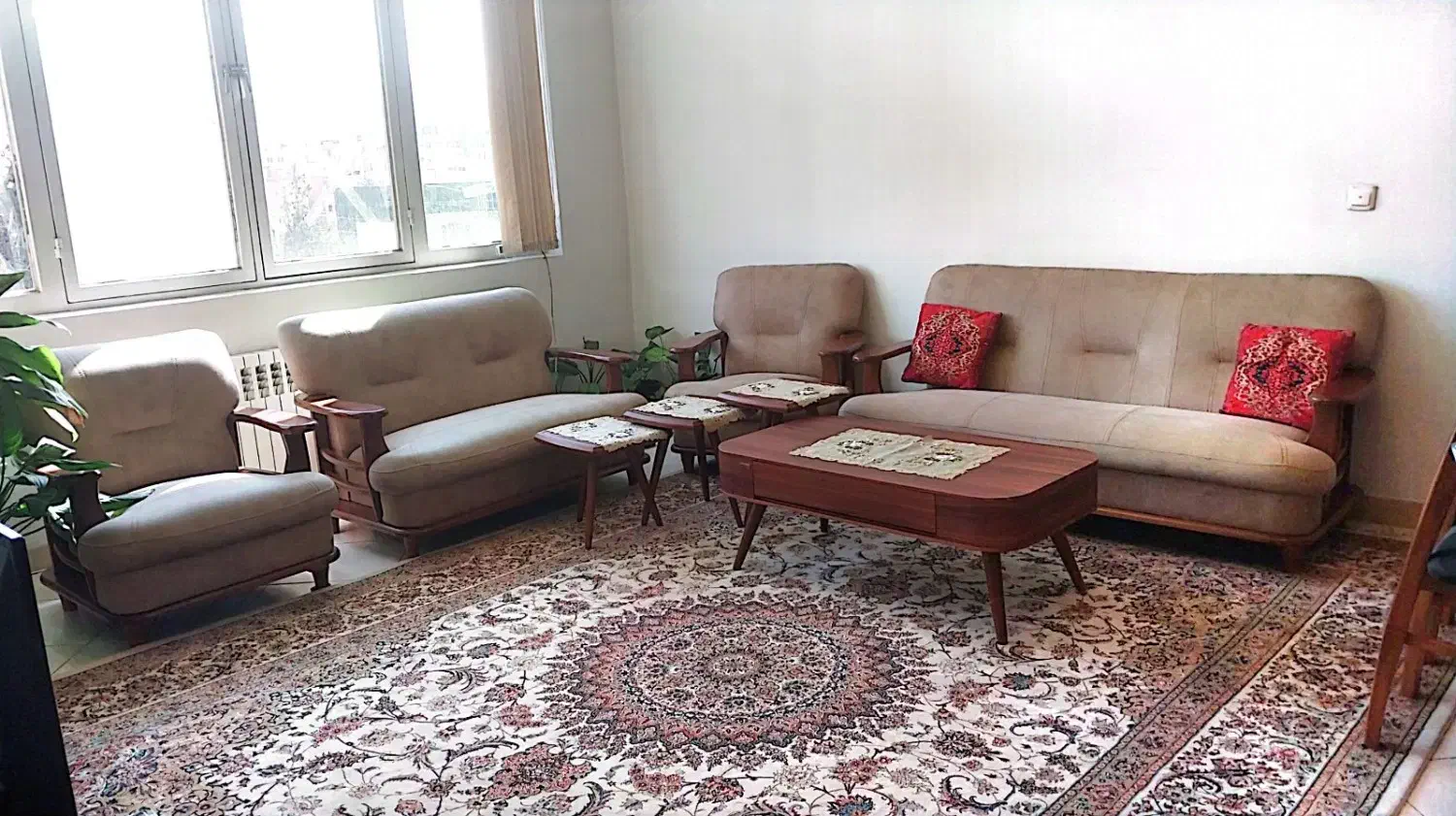 فروش مبل 7 نفره مدل لیندن|مبلمان خانگی و میز عسلی|شیراز, نشاط|دیوار