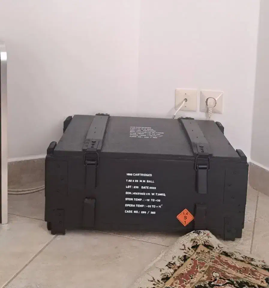 جعبه مهمات، جعبه چوبی|صنایع دستی و سایر لوازم تزئینی|تهران, سازمان آب|دیوار