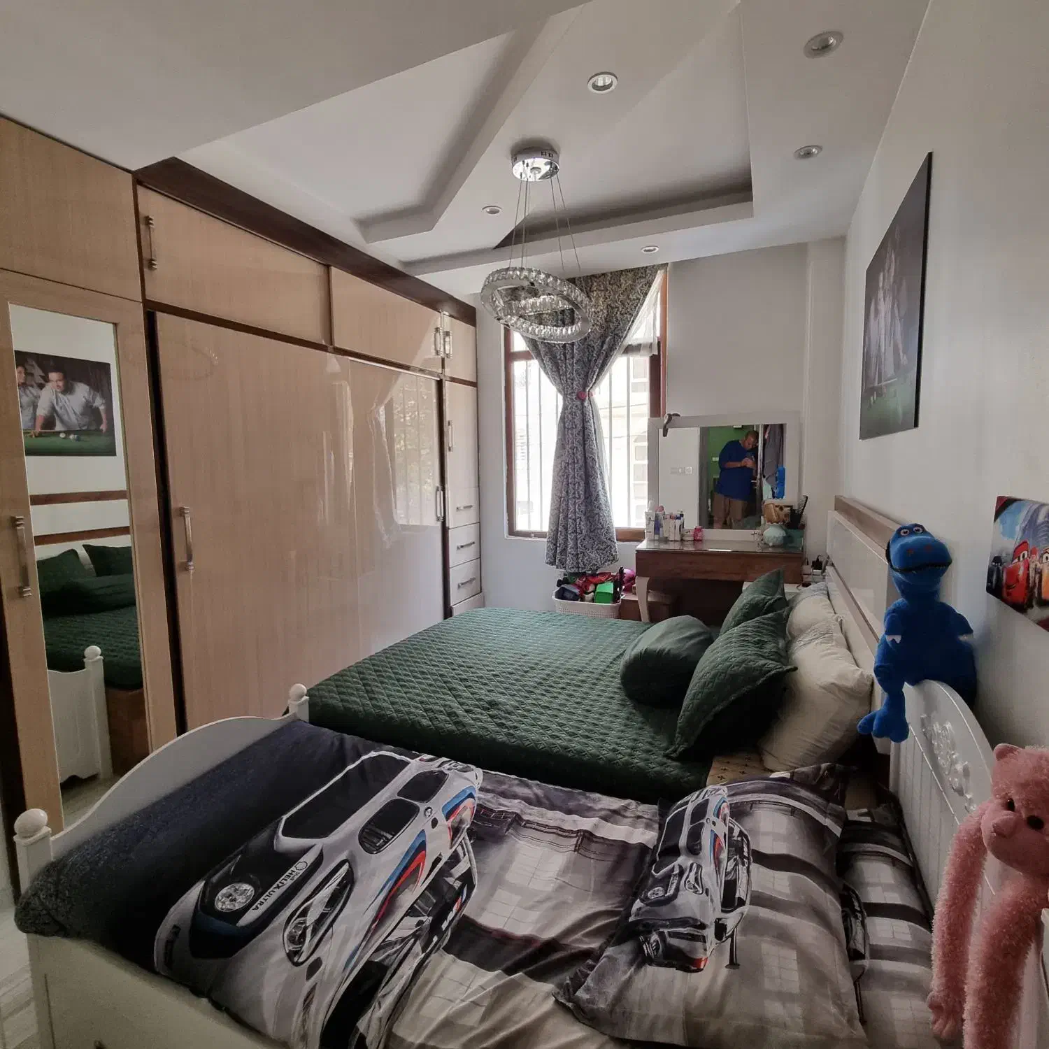 آپارتمان ۷۰ متر یک خواب خوش چیدمان قلب فلکه اول