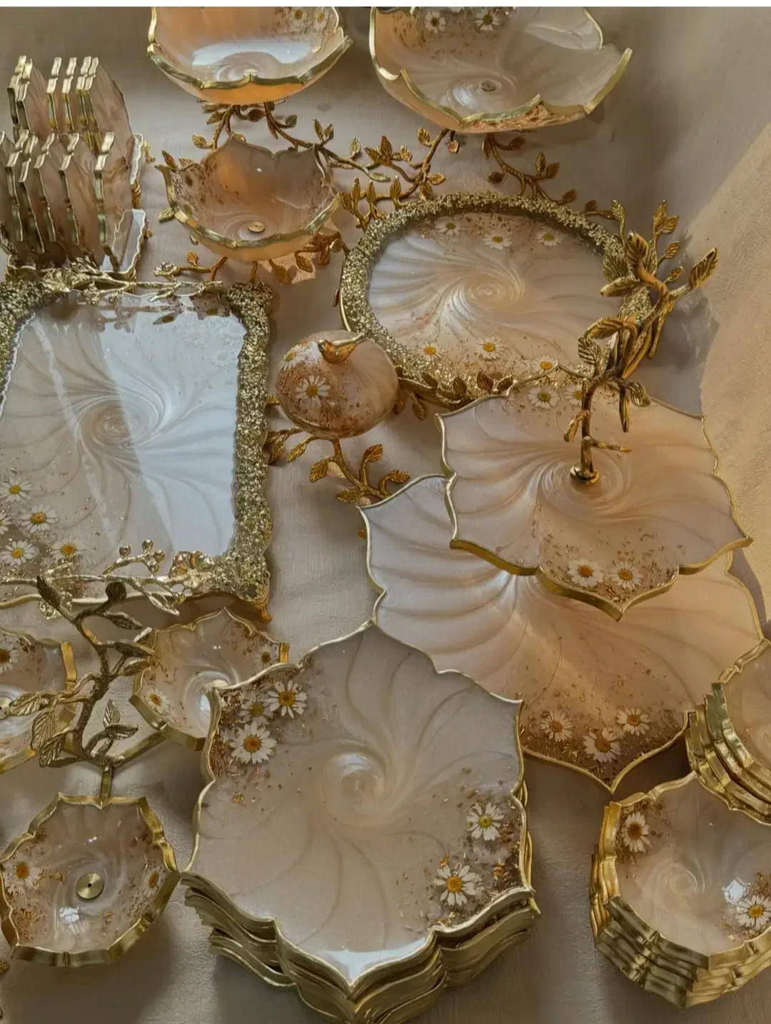 ظروف پذیرایی خاص رزینی|صنایع دستی و سایر لوازم تزئینی|تهران, منیریه|دیوار