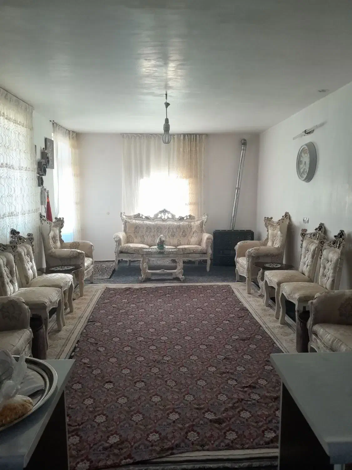 مبلمان نه نفره غذا خوری چهار نفره ست همدیگه|مبلمان خانگی و میز عسلی|دشتابی, |دیوار