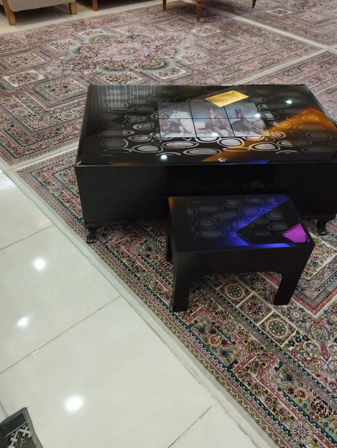 عسلی چوبی|مبلمان خانگی و میز عسلی|قرچک, زیبا شهر|دیوار