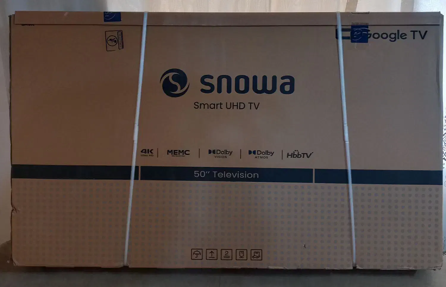 ال‌ ای‌ دی اسنوا ۵۰ اینچ 4K (چکی)|تلویزیون و پروژکتور|لاهیجان, کوی آزادگان|دیوار