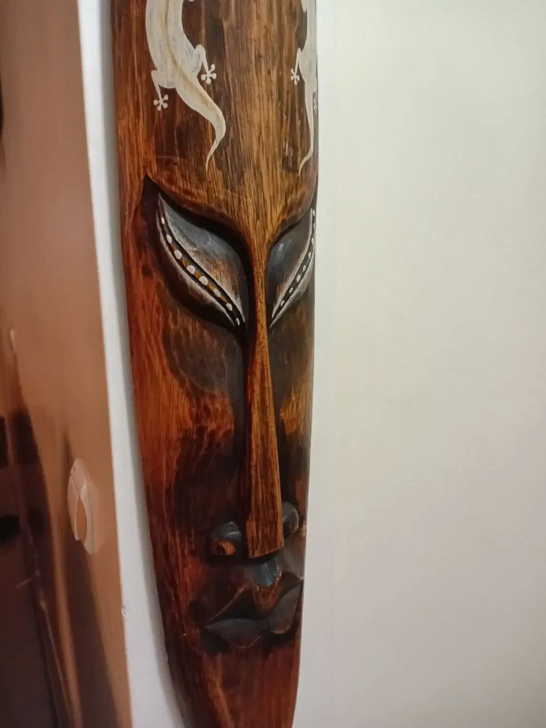 صورتک آفریقایی|مجسمه، تندیس، ماکت|تهران, حکیمیه|دیوار