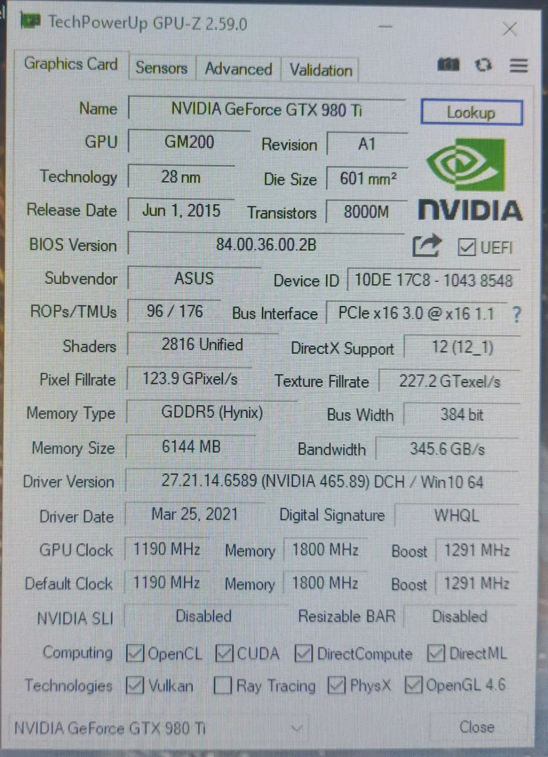 کارت گرافیک|قطعات و لوازم جانبی رایانه|مشهد, چهارچشمه|دیوار