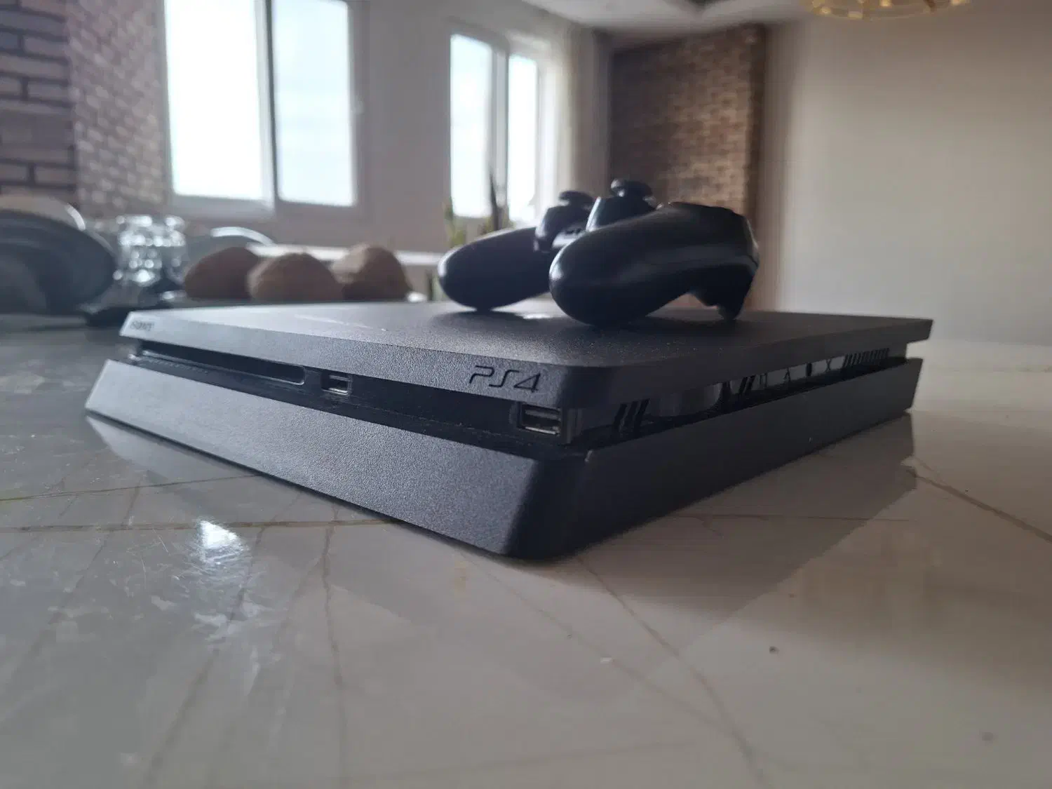 ps4 slim 1t، پی اس فور اسلیم یک ترابایت تک دسته|کنسول، بازی ویدئویی و آنلاین|تهران, بوستان چیتگر|دیوار