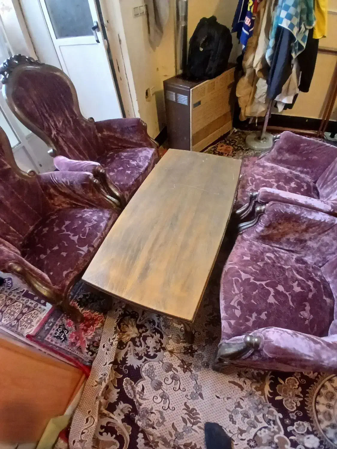 میزه ناهار خوری ده نفره بهمرا مبله هفت نفره|مبلمان خانگی و میز عسلی|اصفهان, همت‌آباد|دیوار