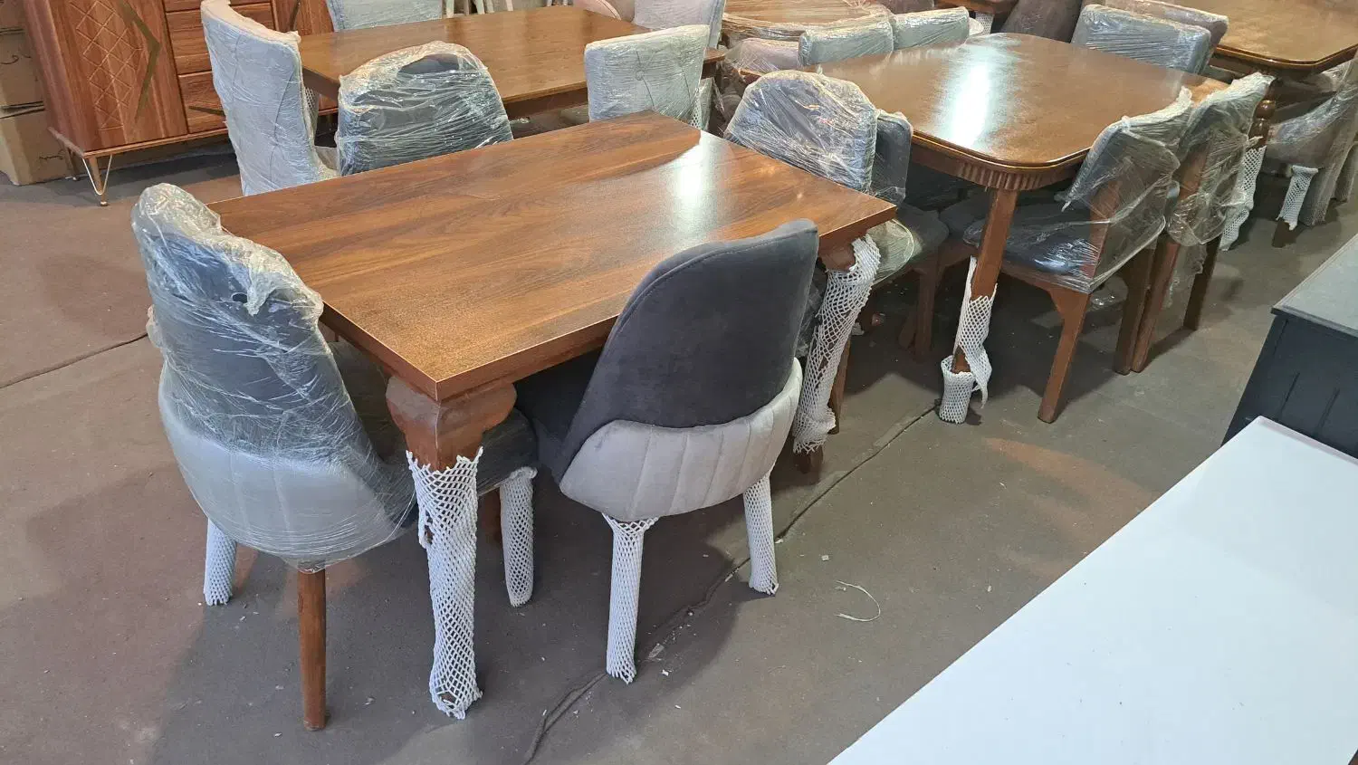 میز صندلی نهارخوری دیاموند فندقی|میز و صندلی غذاخوری|رشت, کوی حسینی|دیوار